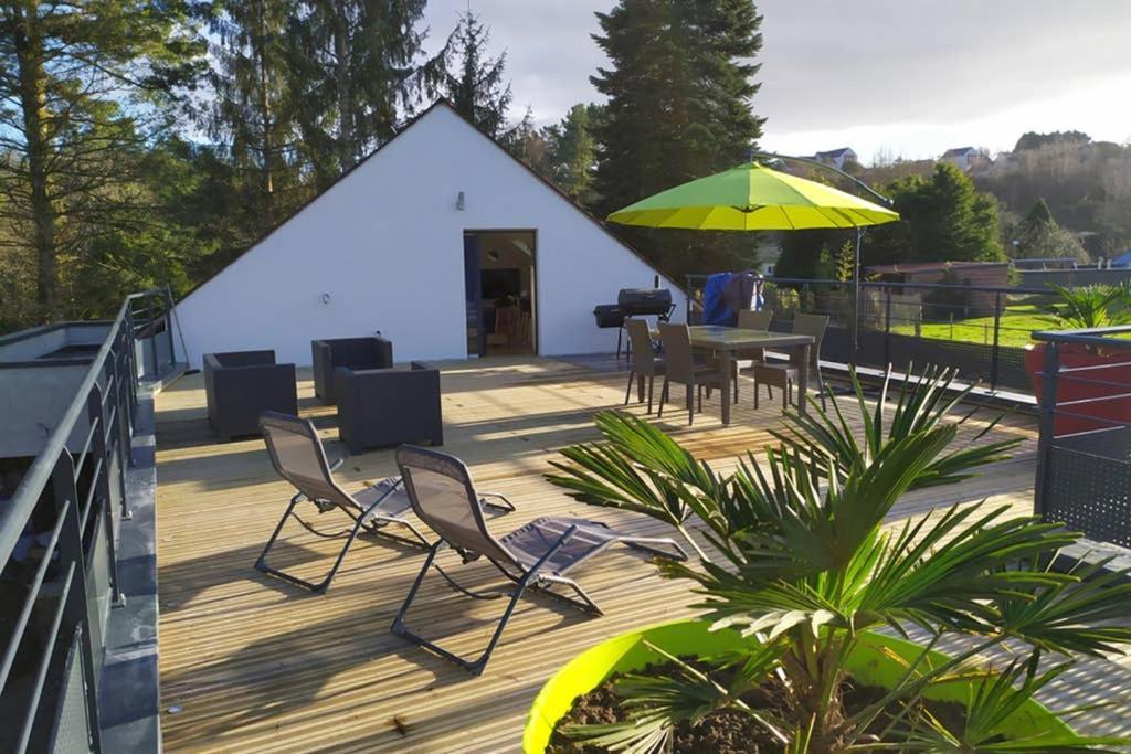 Logement Atypique Bien Etre Au Coeur De La Nature Quimper Exterior foto